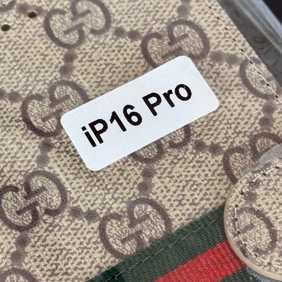 Gucci knockoff iP16 Pro Monogram Phone Case - Picture 12 of 13